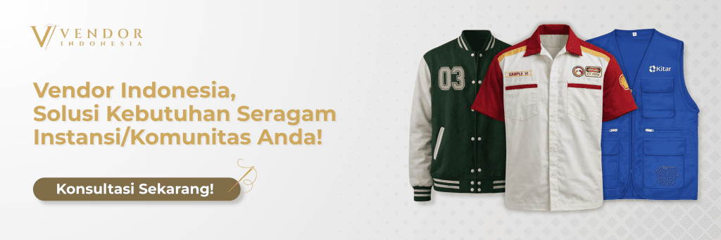 Vendor Indonesia solusi seragam komunitas/instansi Anda!