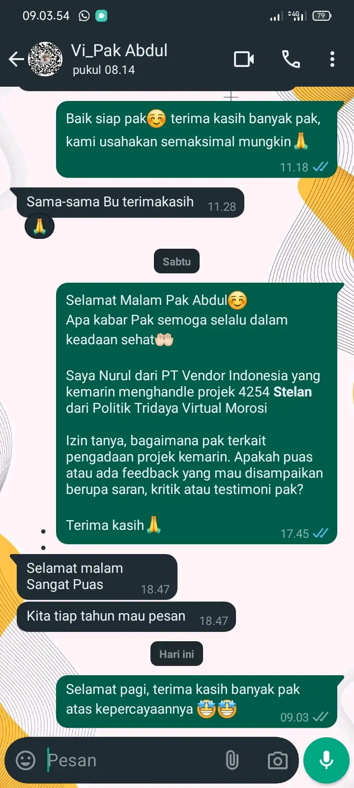 TESTIMONI 4254