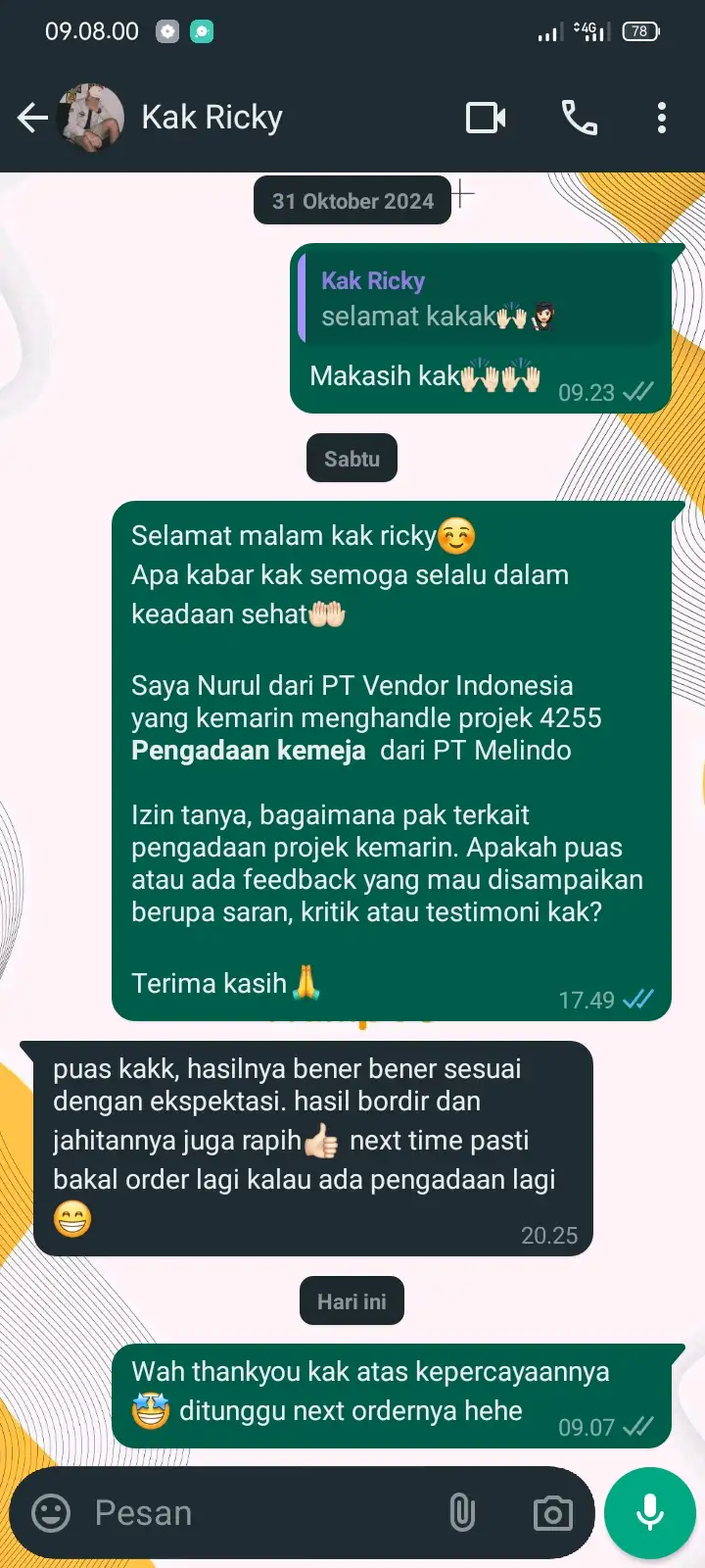 TESTIMONI 4255