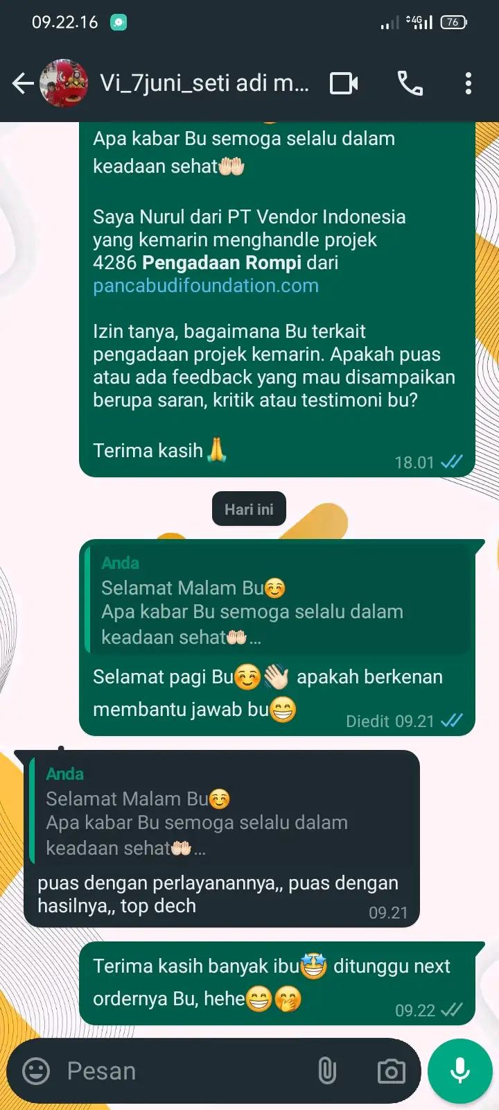 TESTIMONI 4286