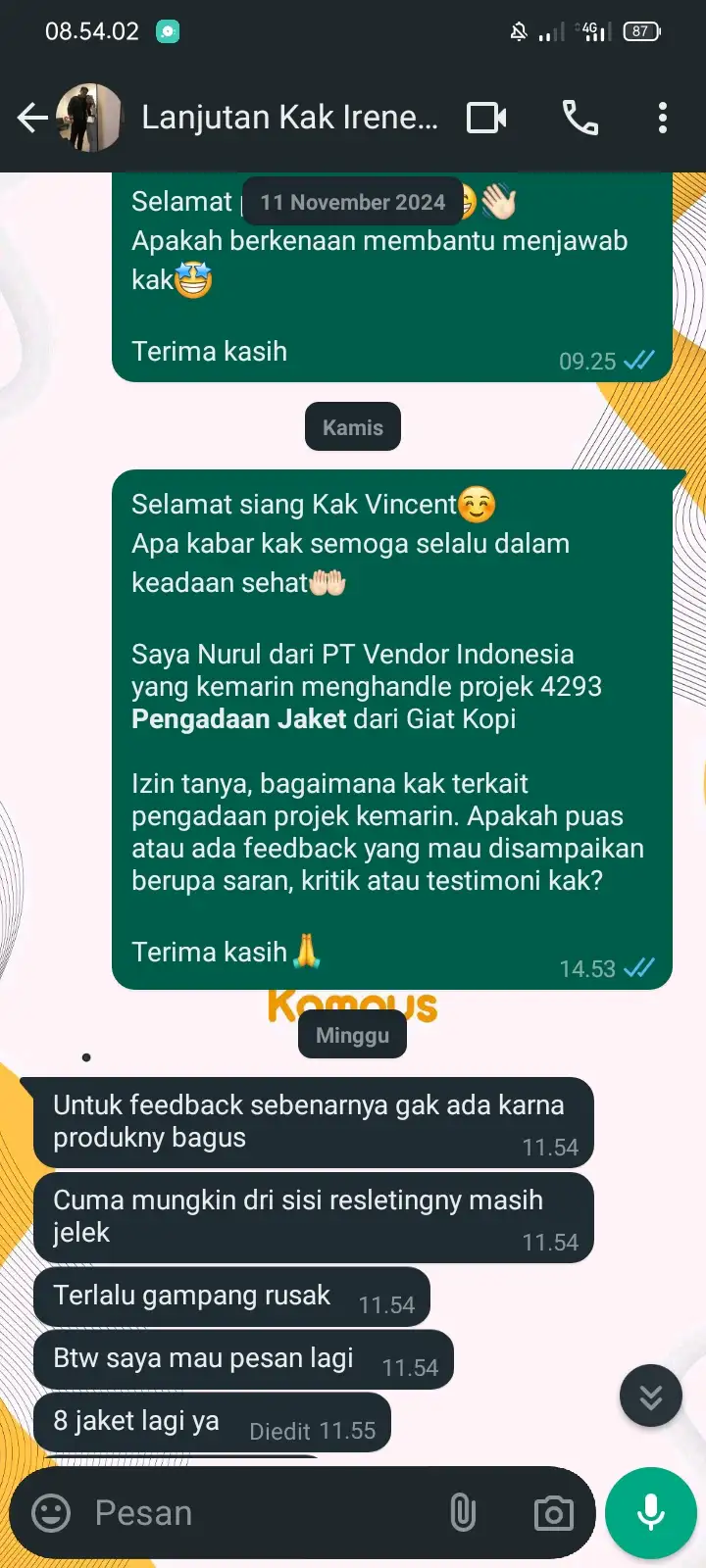 TESTIMONI 4293