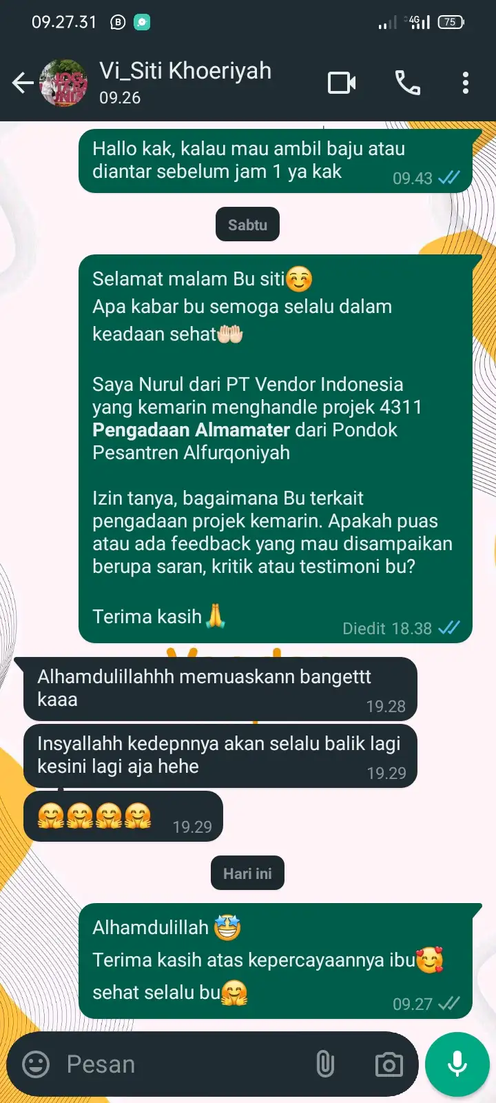 TESTIMONI 4311