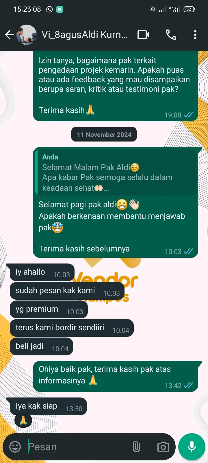 TESTIMONI 4337