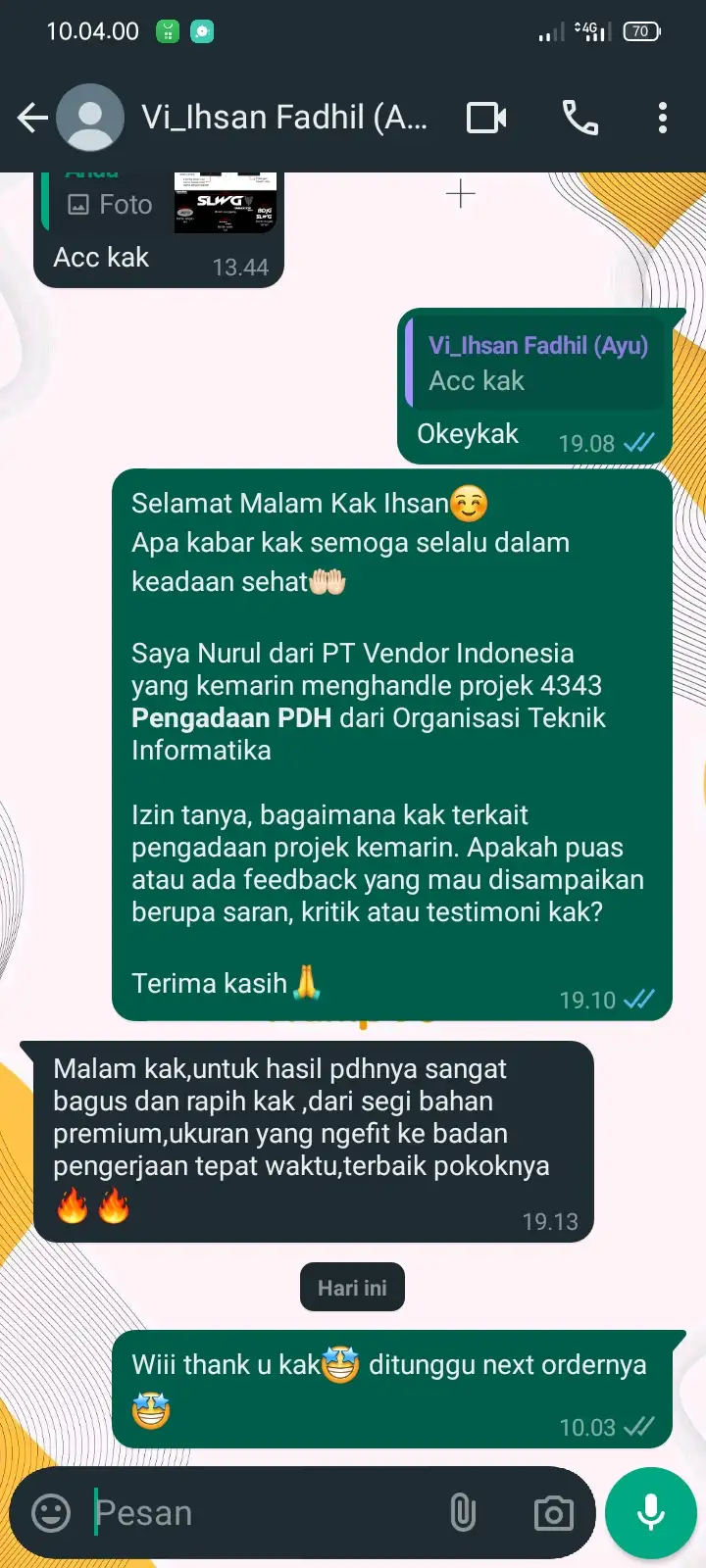 TESTIMONI 4343