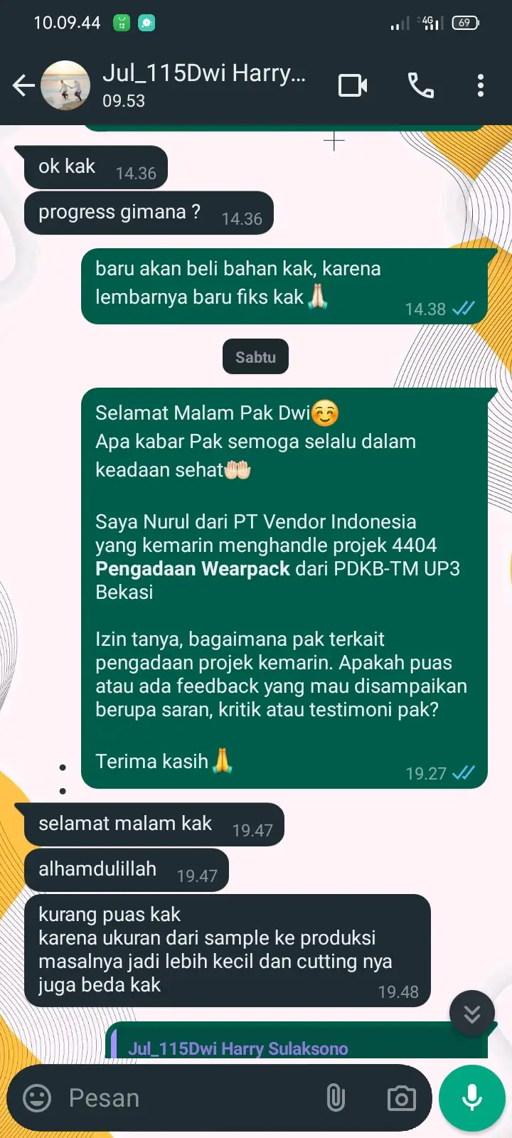 TESTIMONI 4404