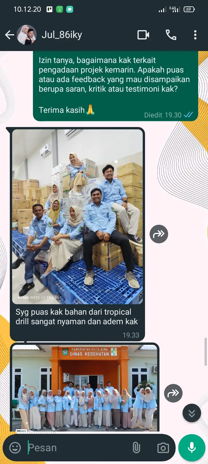 TESTIMONI 4423 dan 4500