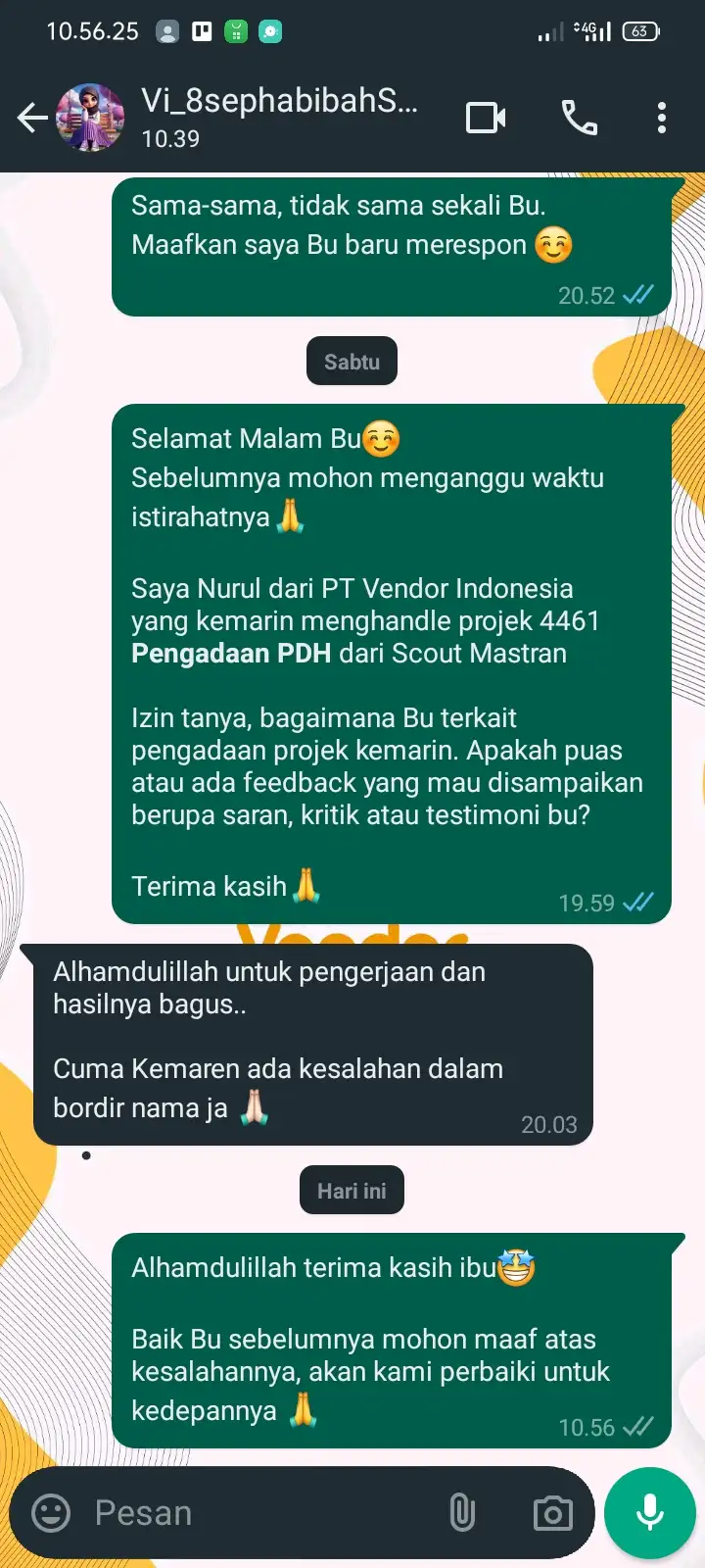 TESTIMONI 4461