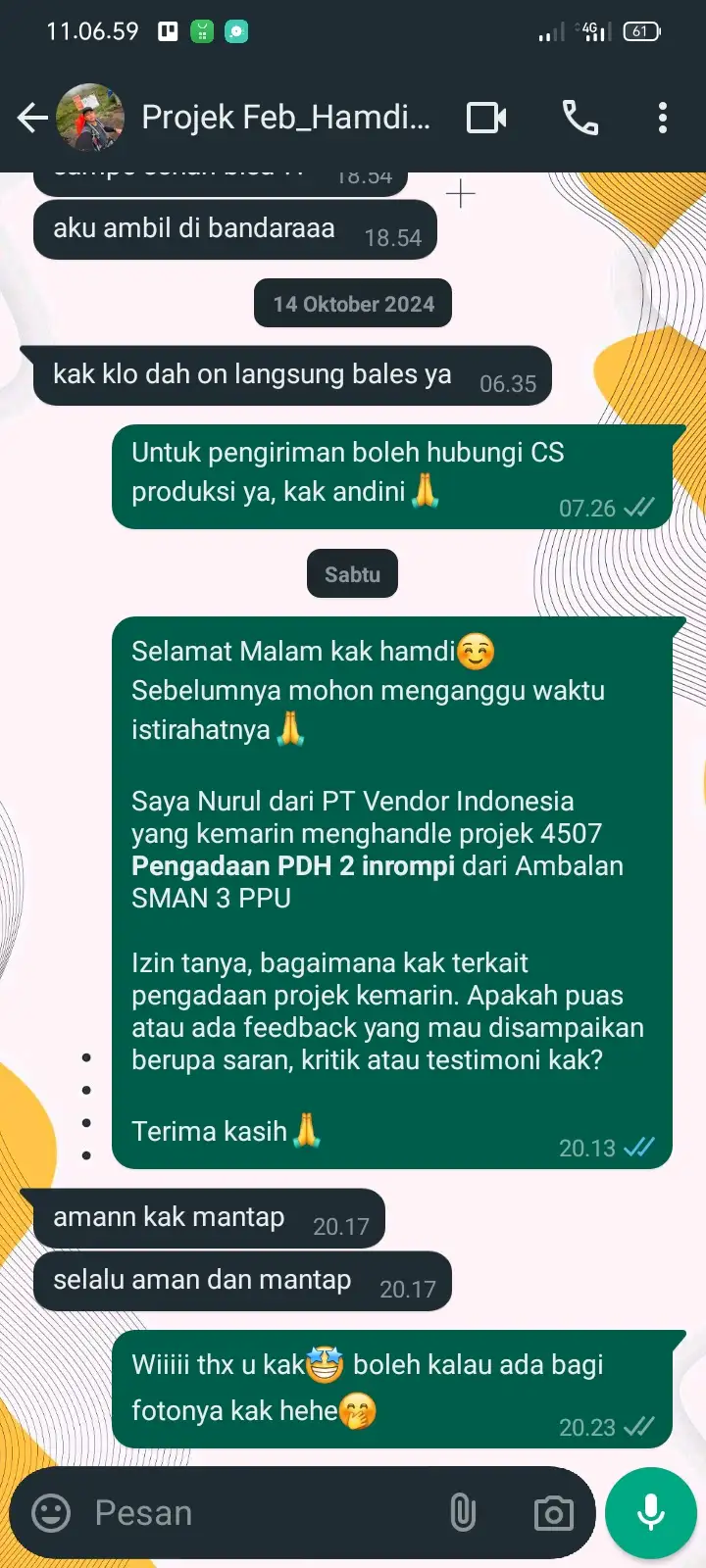 TESTIMONI 4507
