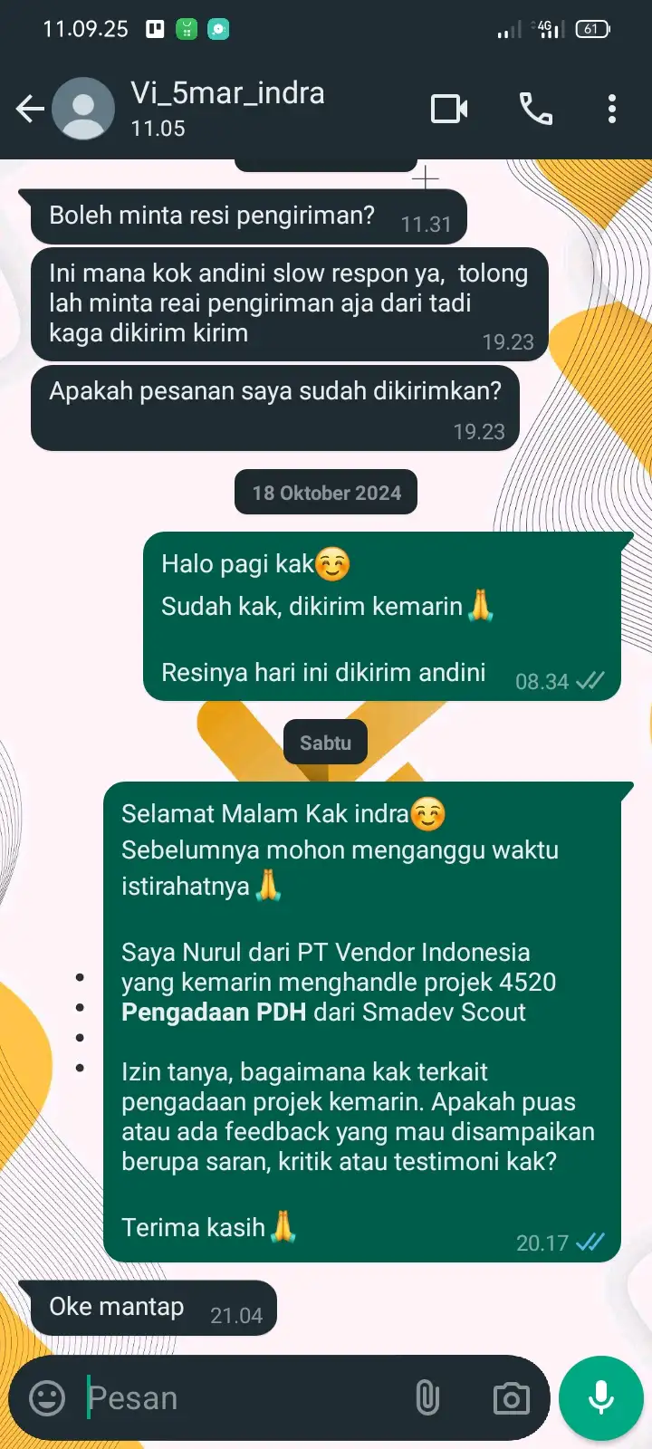 TESTIMONI 4520