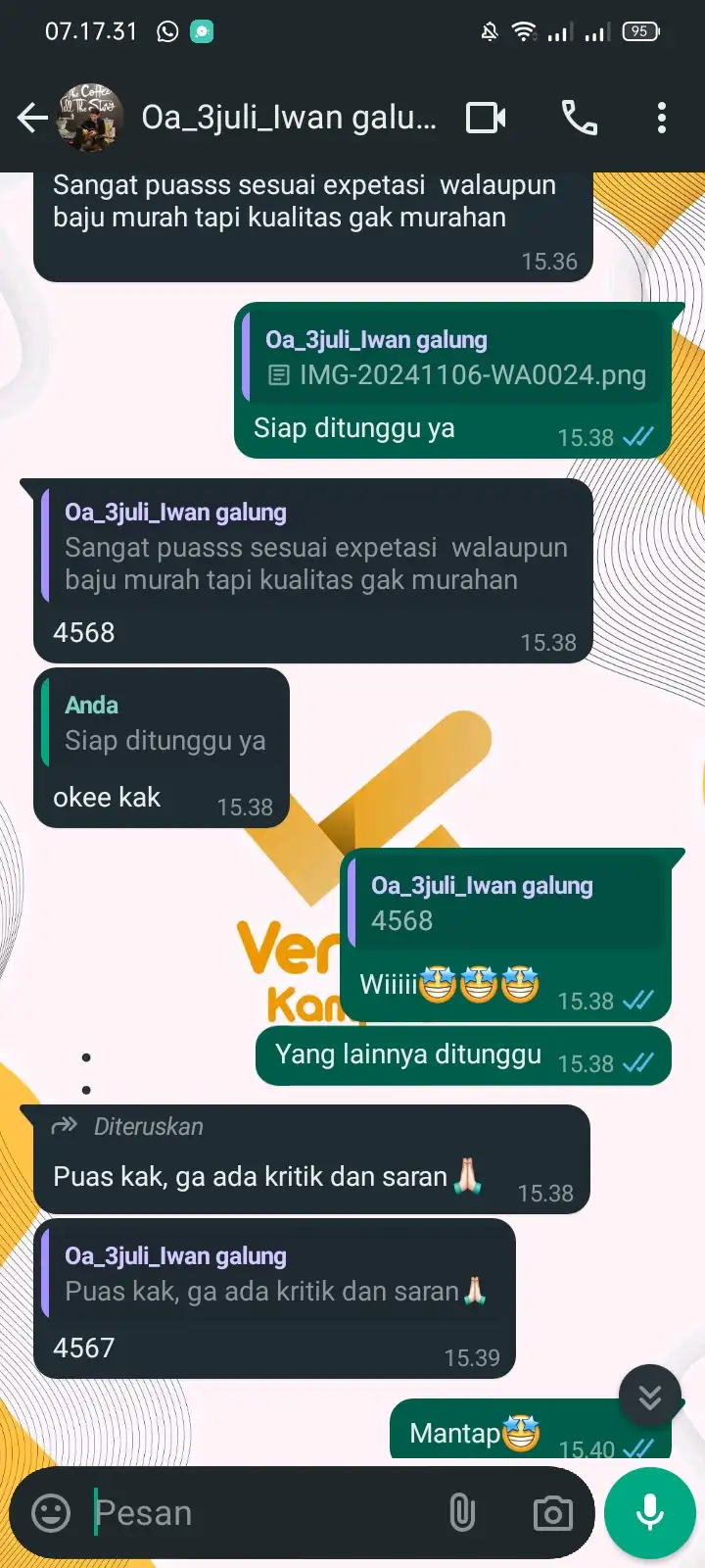 TESTIMONI 4567 & 4568