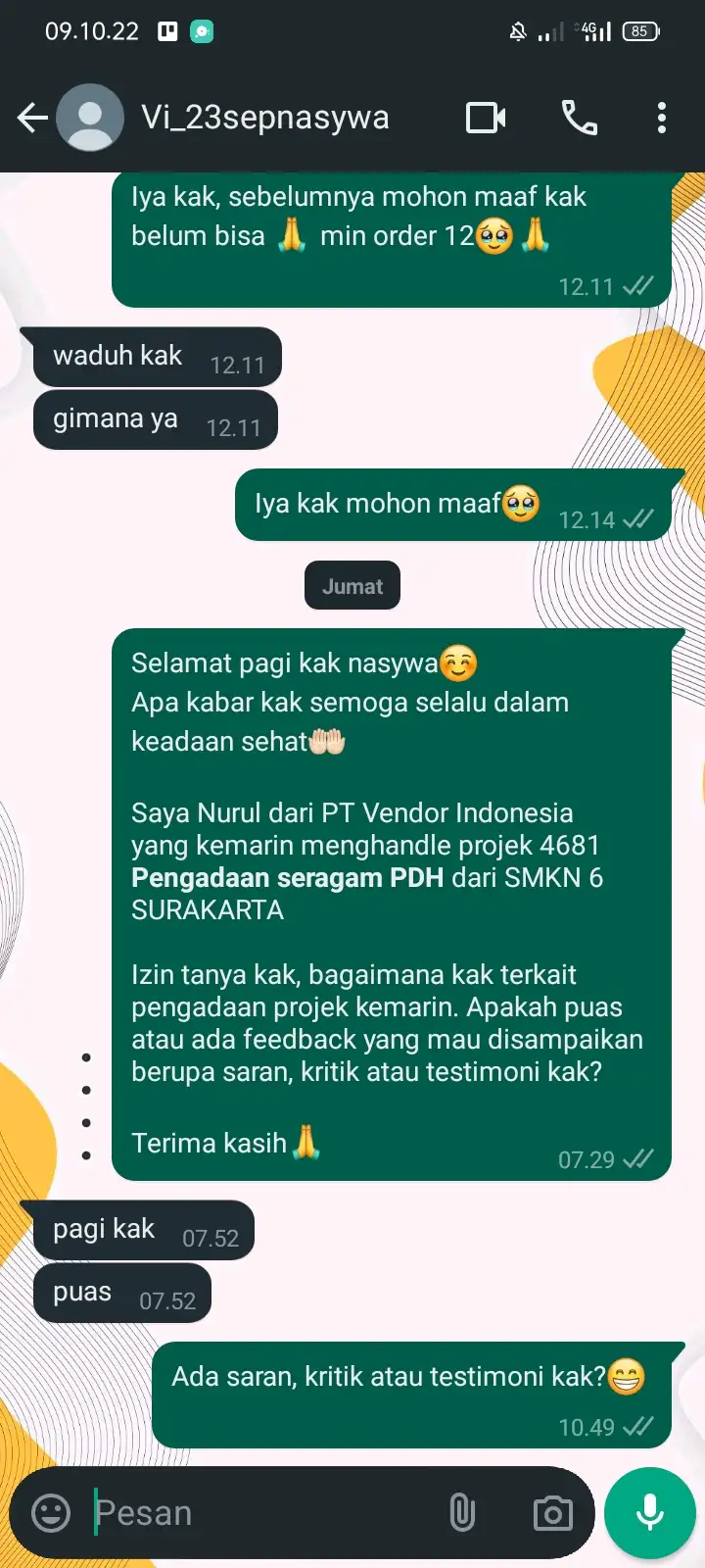 TESTIMONI 4681