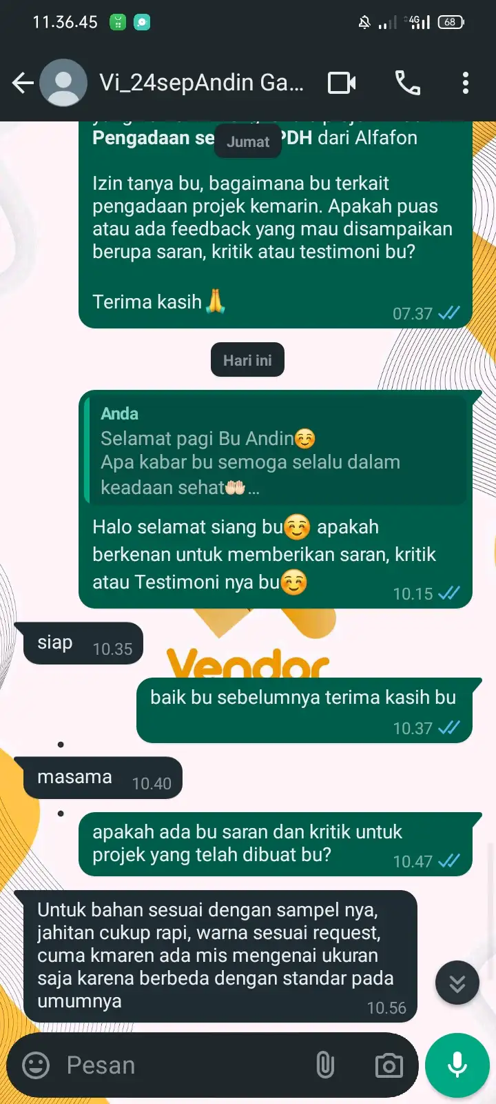 TESTIMONI 4733