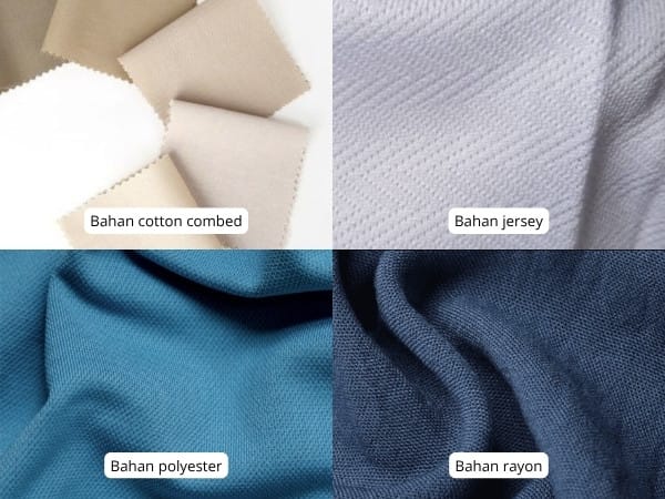 perbandingan 4 bahan.